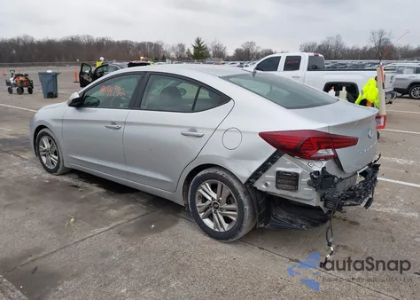 2019 Hyundai Elantra Sel from USA, damaged, VIN 5NPD84LF4KH482785